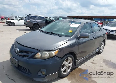 2011 Toyota Corolla S from USA, damaged, VIN 2T1BU4EE3BC617264